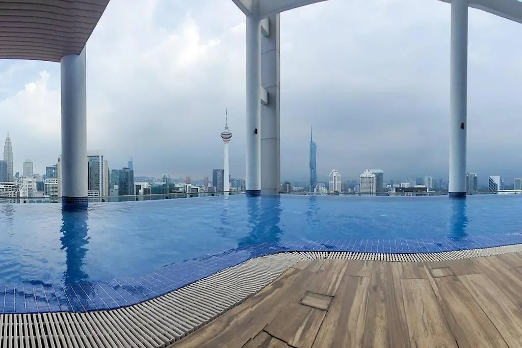 דירה קואלה לומפור Col 915B Studio Balcony Infinity Pool Klcc View